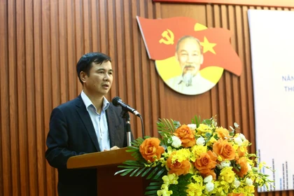 Deputy Minister of Science and Technology Bui The Duy speaks at the seminar (Photo: VNA)