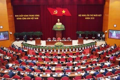An overview of the 11th plenum of the 13th Party Central Committee. (Photo: VNA)