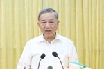 Party General Secretary To Lam calls for concerted efforts from Nam Dinh, Ha Nam and Ninh Binh provinces to complete the organisation of the two-tier administration model by July 1. (Photo: VNA)